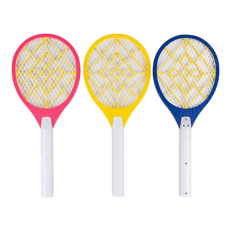 FF-003 250mAh 3-color electric mosquito swatter with USB cable
