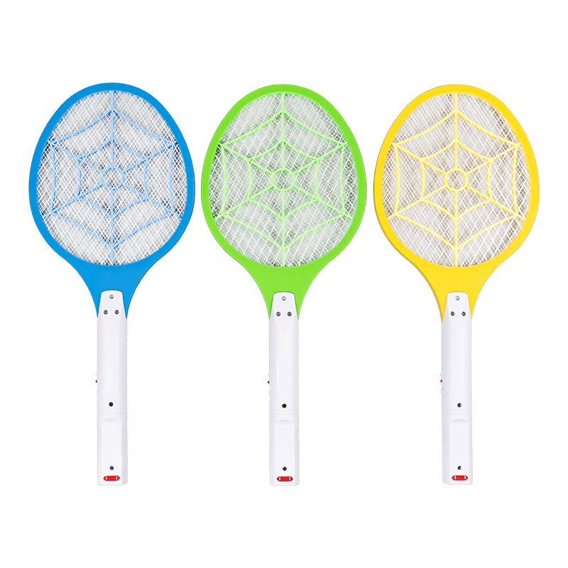 FF-006Y 3-Color Lead-Acid Battery 400mAh with Plug Electric Mosquito Swatter