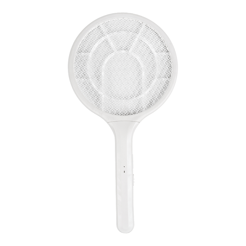 FF-672 500mAh lithium battery rust-pattern light electric mosquito swatter with base